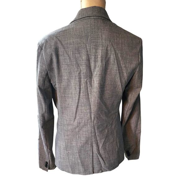 Banana Republic Women's Gray Single Button Closure Career Blazer Size 6 - Picture 3 of 5